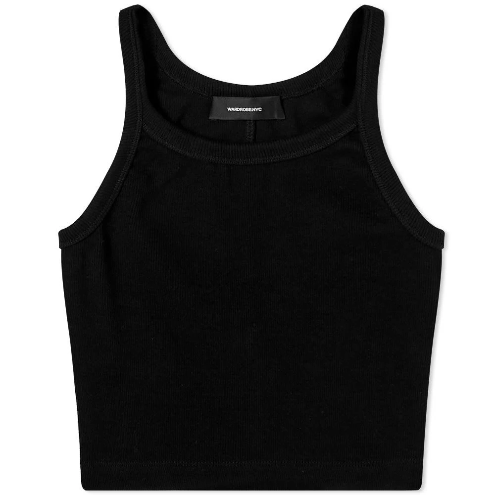 商品WARDROBE.NYC|WARDROBE.NYC X Hailey Bieber Ribbed Tank,价格¥1194,第1张图片