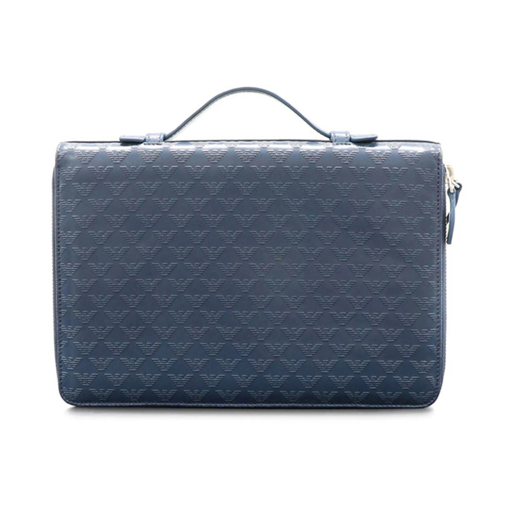 商品[国内直发] Emporio Armani|EMPORIO ARMANI 灰色男士手拿包 Y4R015-YC043-80482,价格¥2306,第1张图片