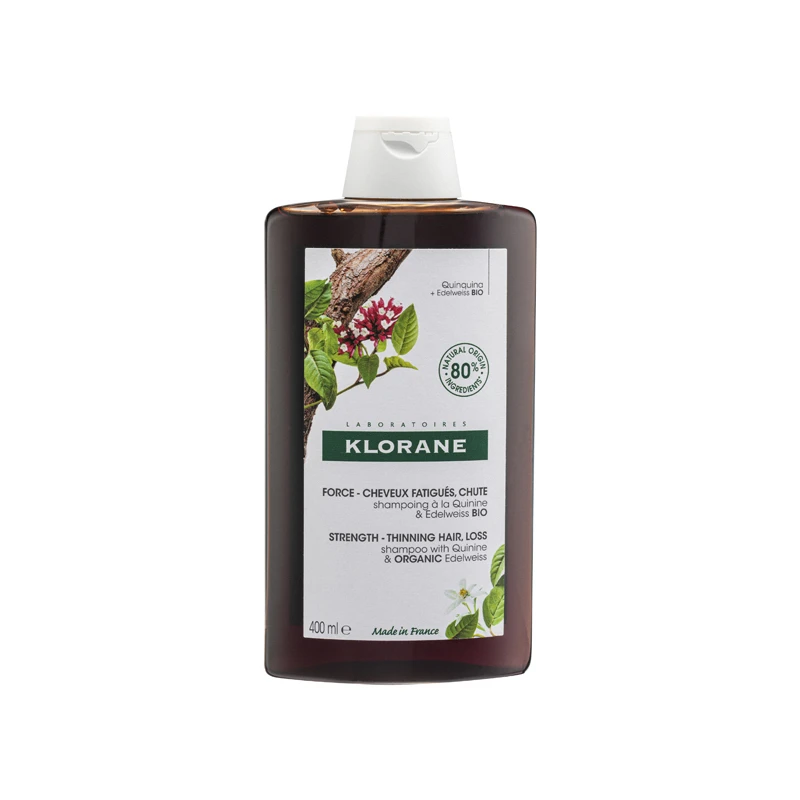 商品[国内直发] KLORANE|Klorane金鸡纳及有机雪绒花防脱发洗发水400毫升 400ml,价格¥299,第1张图片