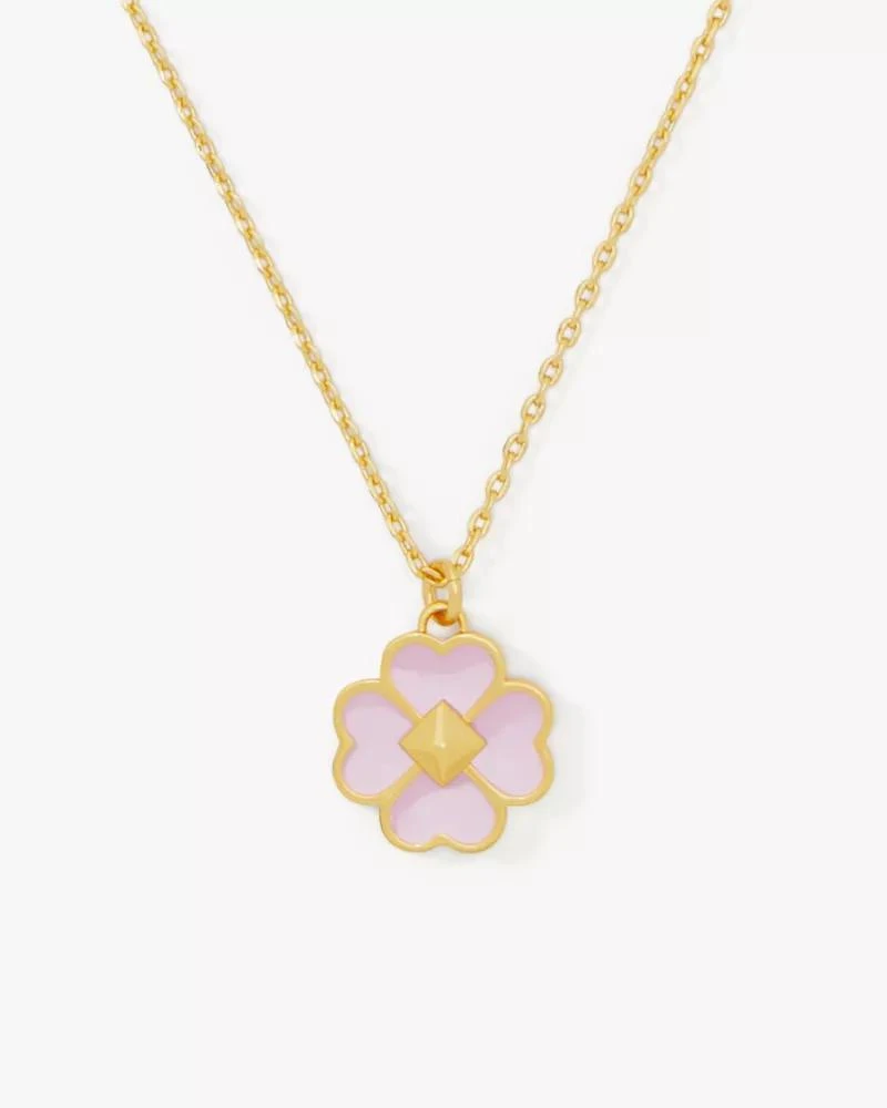 商品Kate Spade|Spades & Studs Enamel Mini Pendant,价格¥300,第4张图片详细描述