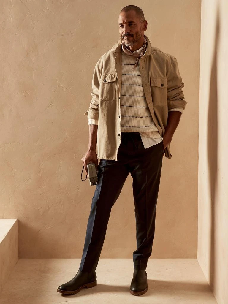 商品BANANA REPUBLIC|Italian Wool Flannel Jogger,价格¥356,第1张图片