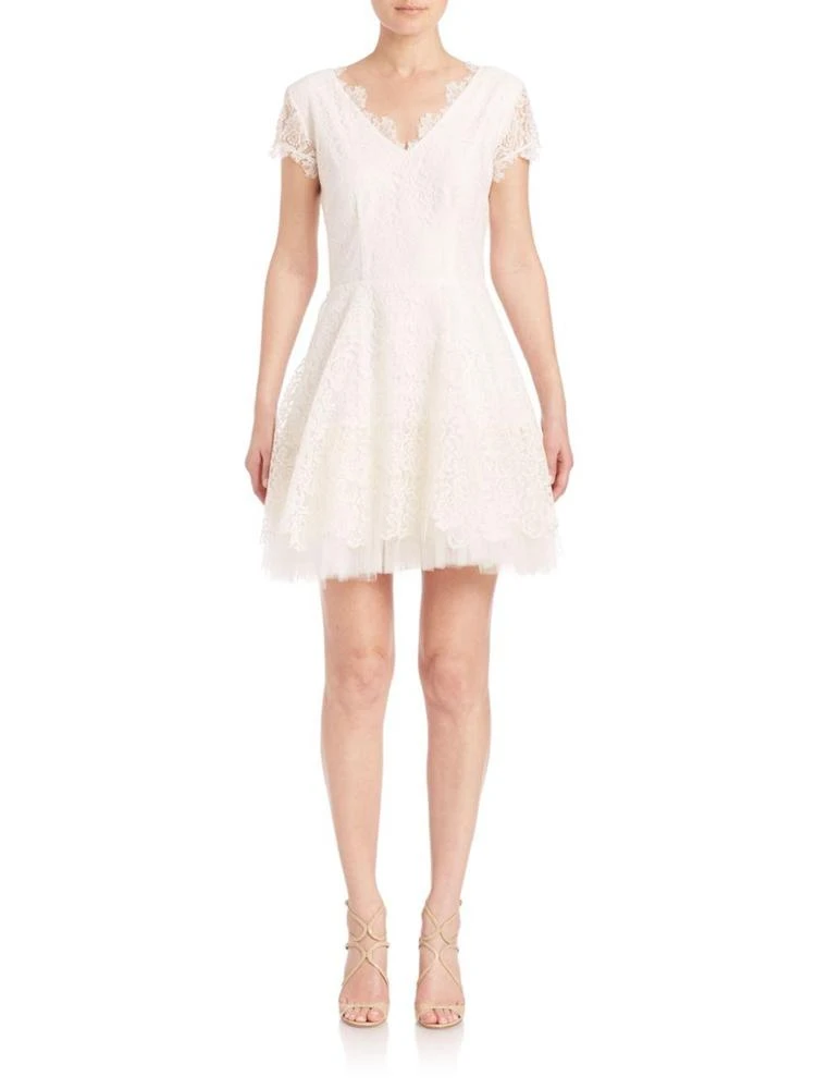 商品NHA KHANH|Caelyn Lace & Tulle A-Line Dress,价格¥1388,第1张图片