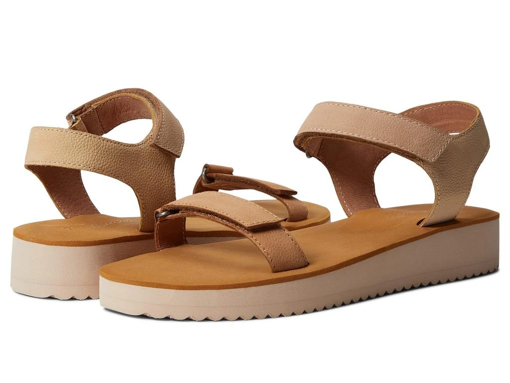 商品Madewell|The Maggie Sandal in Color-Block,价格¥250,第1张图片