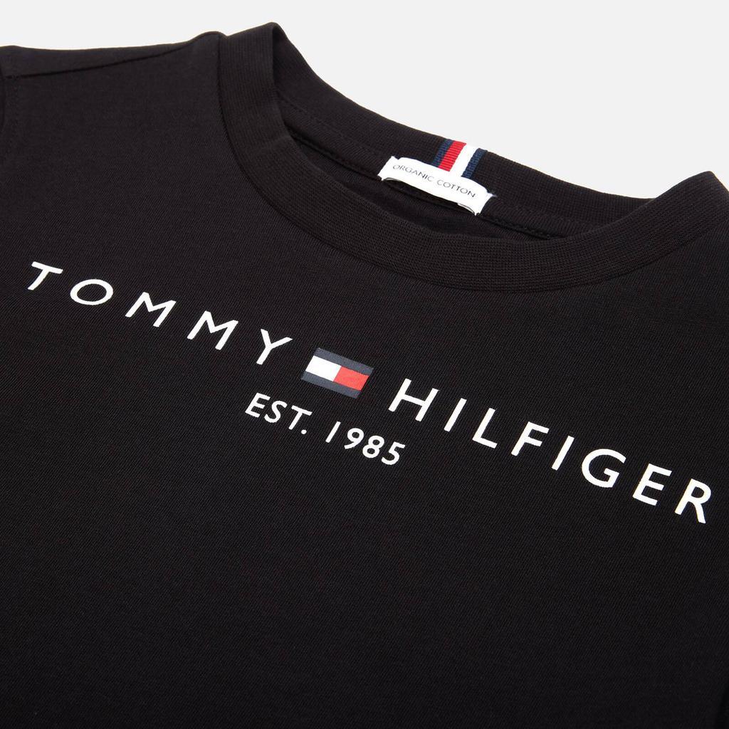 商品Tommy Hilfiger|Tommy Hilfiger Kids' Essential Short Sleeve T-Shirt - Black,价格¥183,第5张图片详细描述