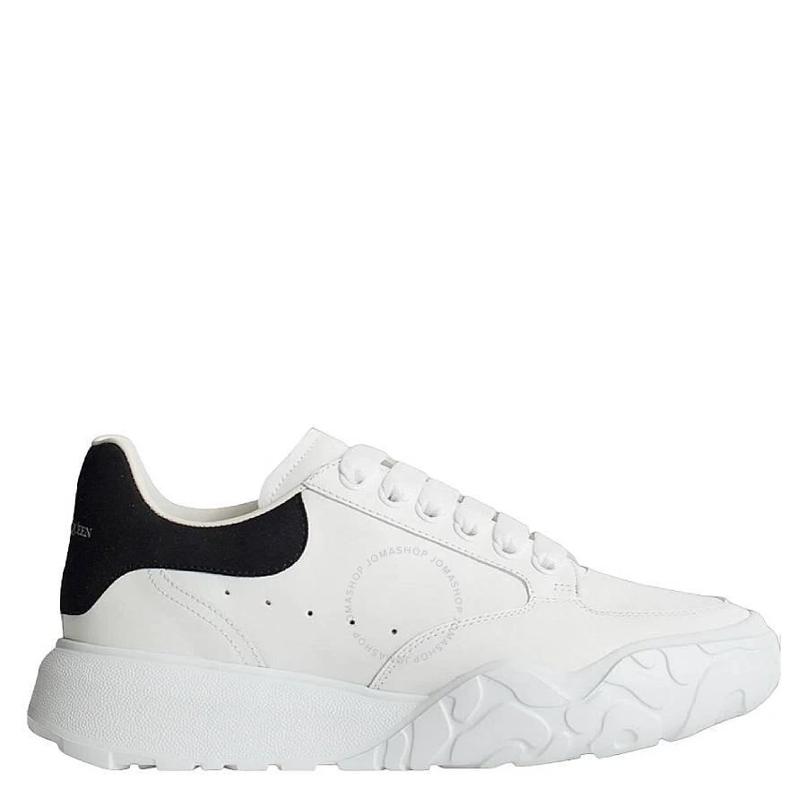 商品Alexander McQueen|Court Leather Low-Top Sneakers,价格¥2456,第1张图片