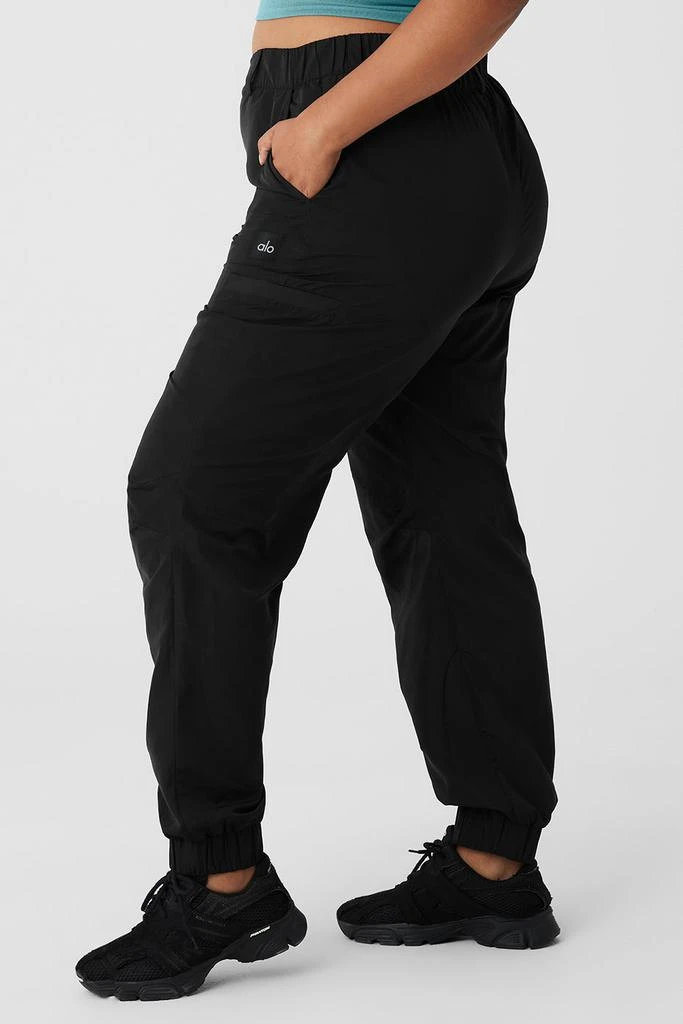 High-Waist Break Line Jogger - Black 商品