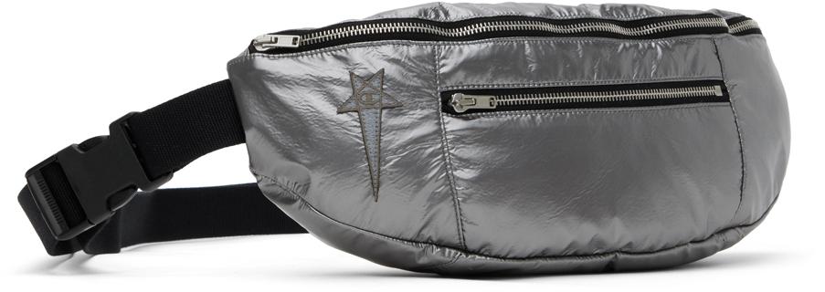 ☆週末限定セール価格☆ Rick Owens champion Belt Bag Silver Champion Edition Belt Bag – On Sale Now with Up to 50