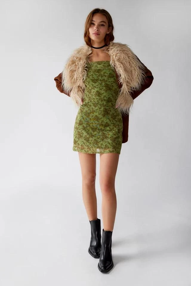 商品Urban Outfitters|UO Isla Long Sleeve Off-The-Shoulder Mini Dress,价格¥449,第2张图片详细描述