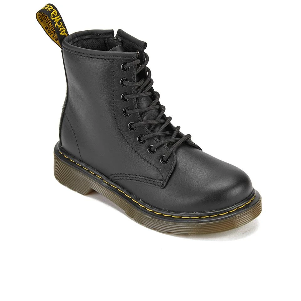 商品Dr. Martens|DR. MARTENS KIDS' 1460 SOFTY LEATHER LACE-UP BOOTS - BLACK,价格¥398,第2张图片详细描述