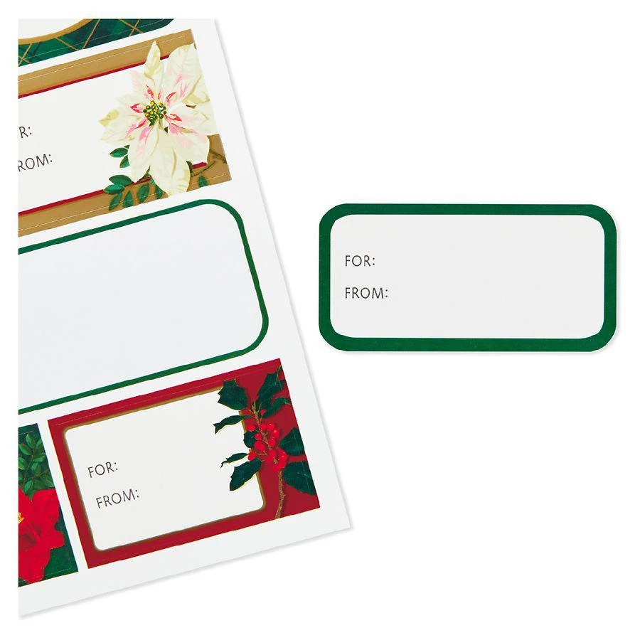Holiday Gift Tag Stickers (Classic Christmas) 商品