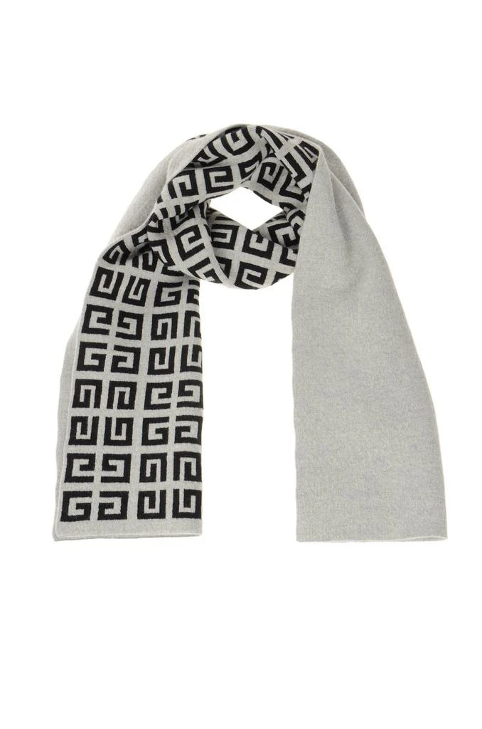 商品Givenchy|Givenchy 4G Logo Intarsia Scarf,价格¥2282,第1张图片