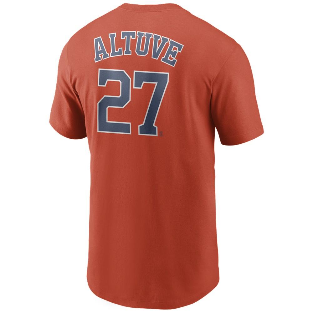 Men's Jose Altuve Houston Astros Name and Number Player T-Shirt商品第1张图片规格展示