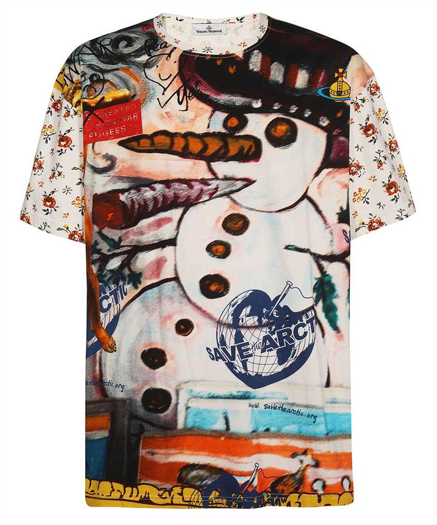 Vivienne Westwood SNOWMAN OVERSIZE T-shirt商品第1张图片规格展示