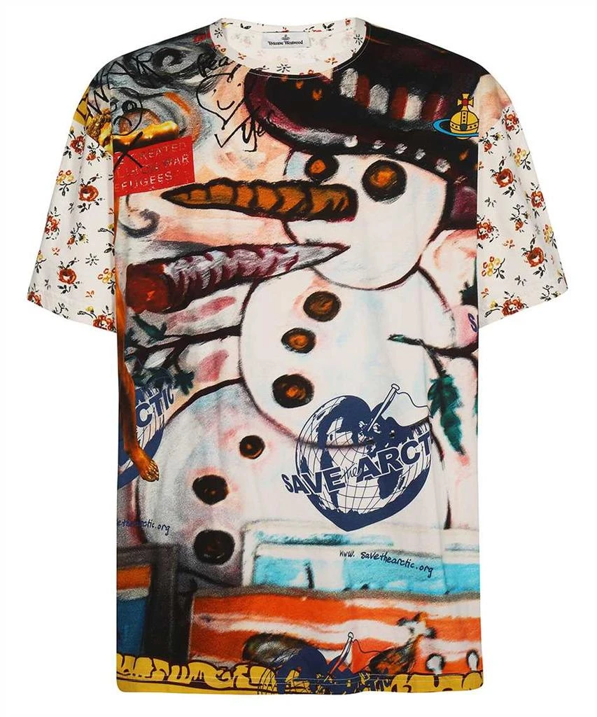 商品Vivienne Westwood|Vivienne Westwood SNOWMAN OVERSIZE T-shirt,价格¥2253,第1张图片