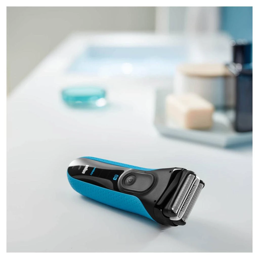 Braun Series 3 ProSkin 3010BT Electric Shaver, Blue 商品