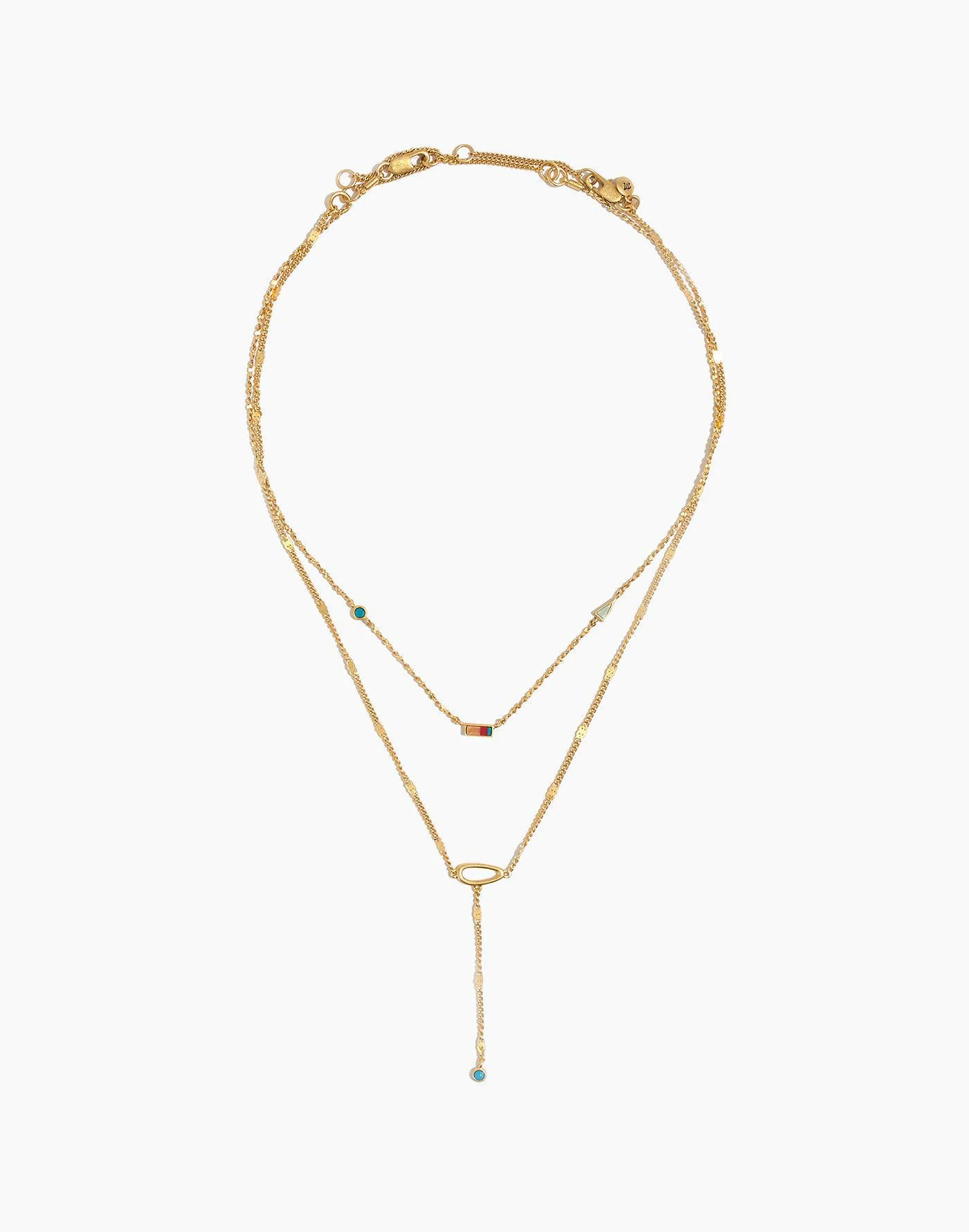 商品Madewell|Desert Sunset Necklace Set,价格¥196,第2张图片详细描述