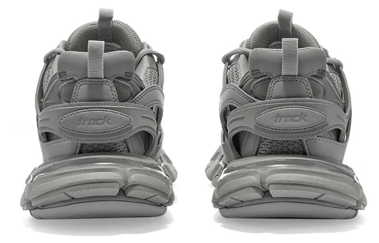 商品[国内直发] Balenciaga|巴黎世家 Track 1.0 潮流户外 防滑耐磨透气轻便 低帮 老爹鞋 男款 灰,价格¥9197,第6张图片详细描述