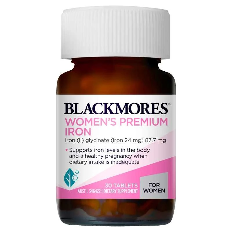 商品[国内直发] Blackmores|Blackmores澳佳宝孕妇补铁片30粒,价格¥80,第1张图片