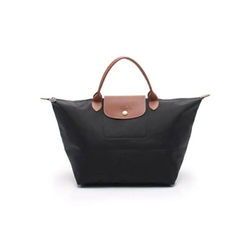 商品[国内直发] Longchamp|珑骧 LONGCHAMP 奢侈品 女士LE PLIAGE NÉO系列小号海军蓝织物短柄手提斜跨包,价格¥814,第1张图片详细描述