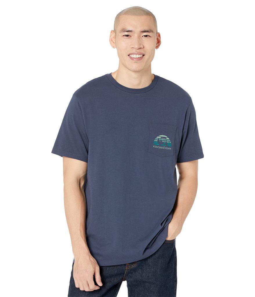 商品Vineyard Vines|Golf Cart Silho Short Sleeve Pocket Tee,价格¥228,第1张图片