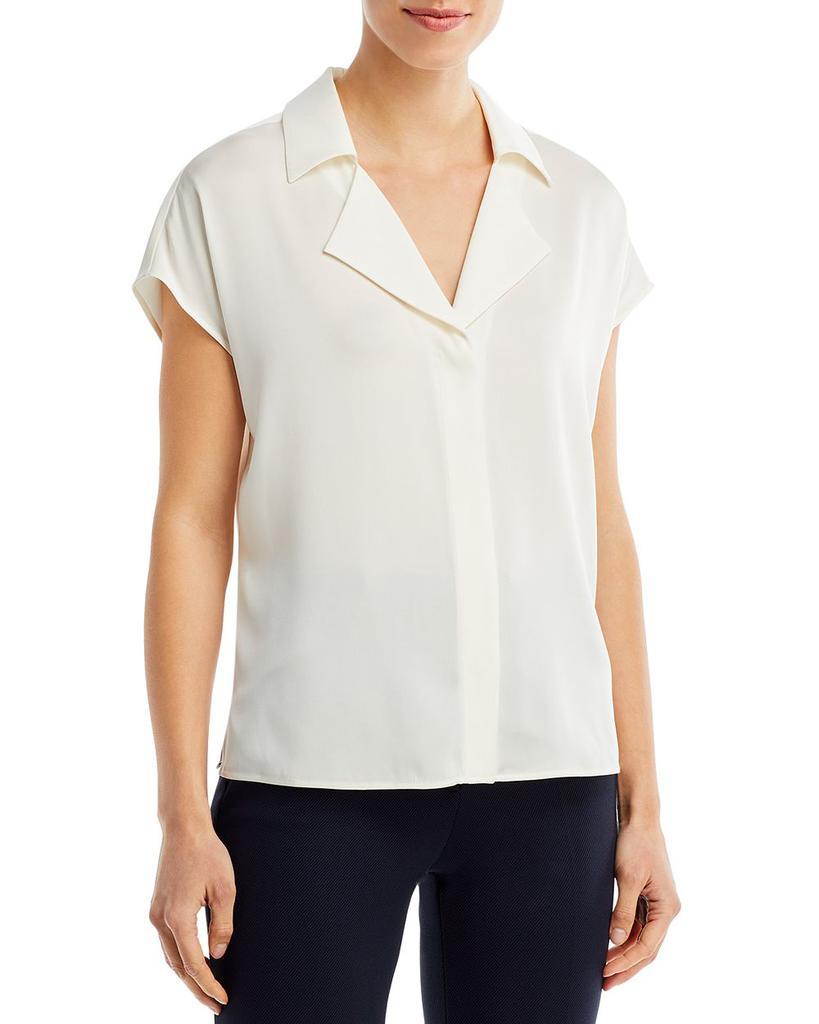 商品Hugo Boss|Breta Short Sleeve Blouse,价格¥607,第1张图片