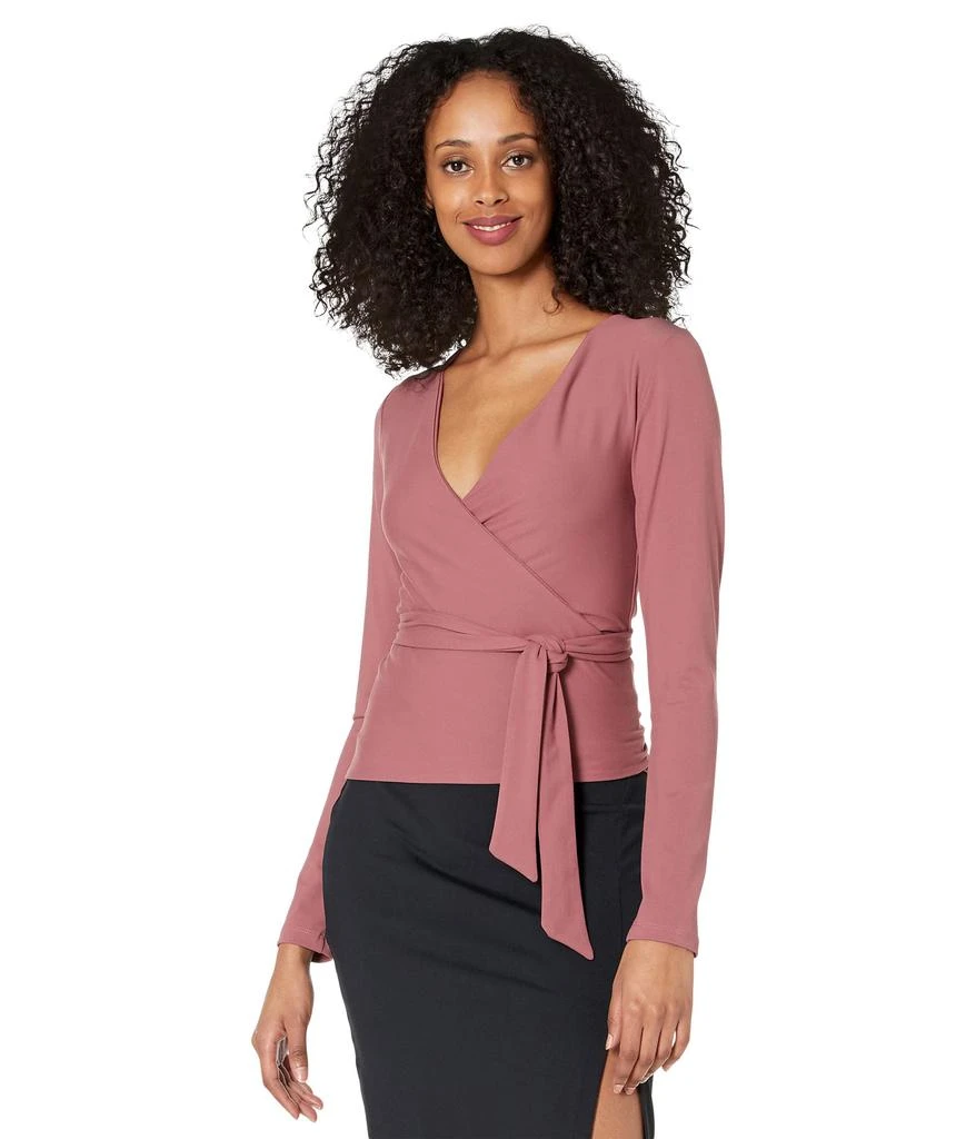 商品Susana Monaco|Ballerina Wrap Blouse,价格¥355,第1张图片