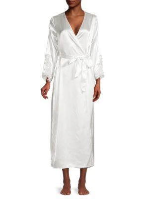 商品Flora Nikrooz|Stella Satin Robe,价格¥118,第1张图片