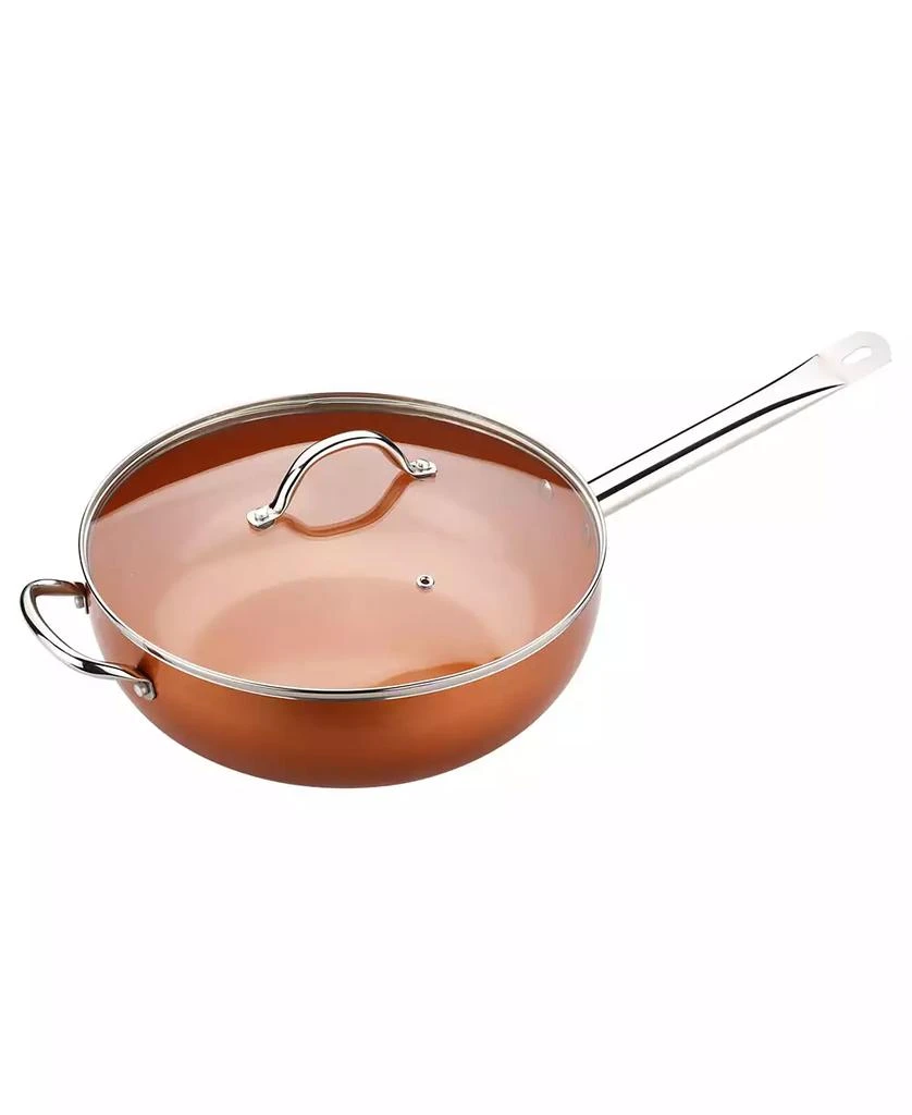 商品Culinary Edge|12", 6QT Copper Nonstick Wok Set,价格¥298,第5张图片详细描述