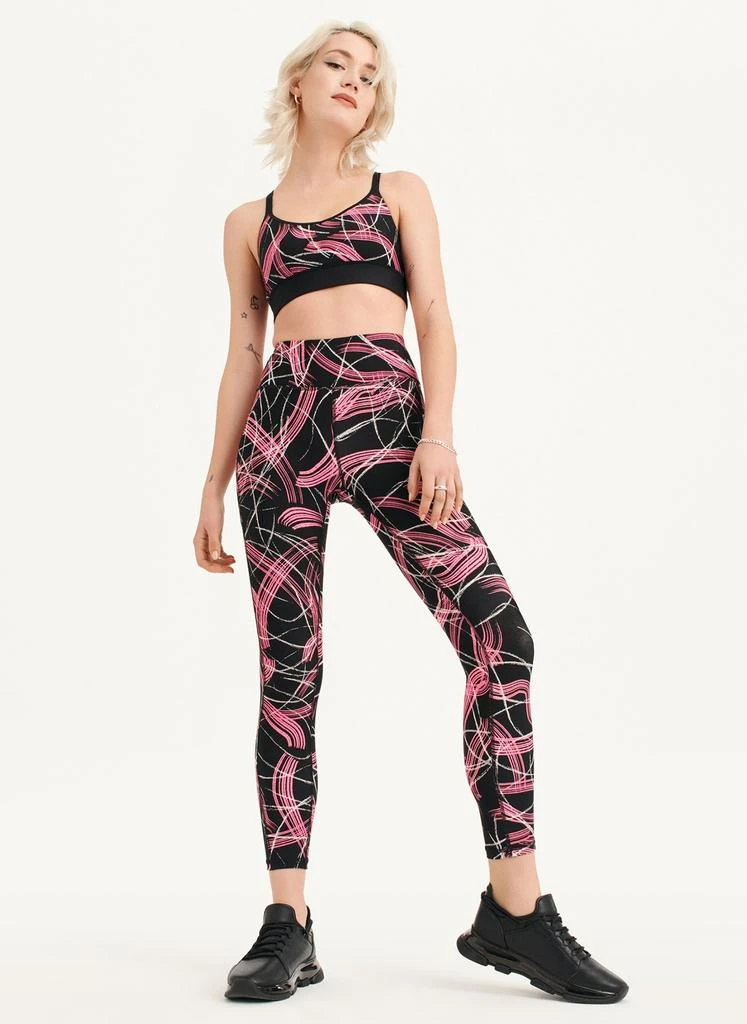 商品DKNY|Electric Shock Print High Waist Legging,价格¥192,第2张图片详细描述