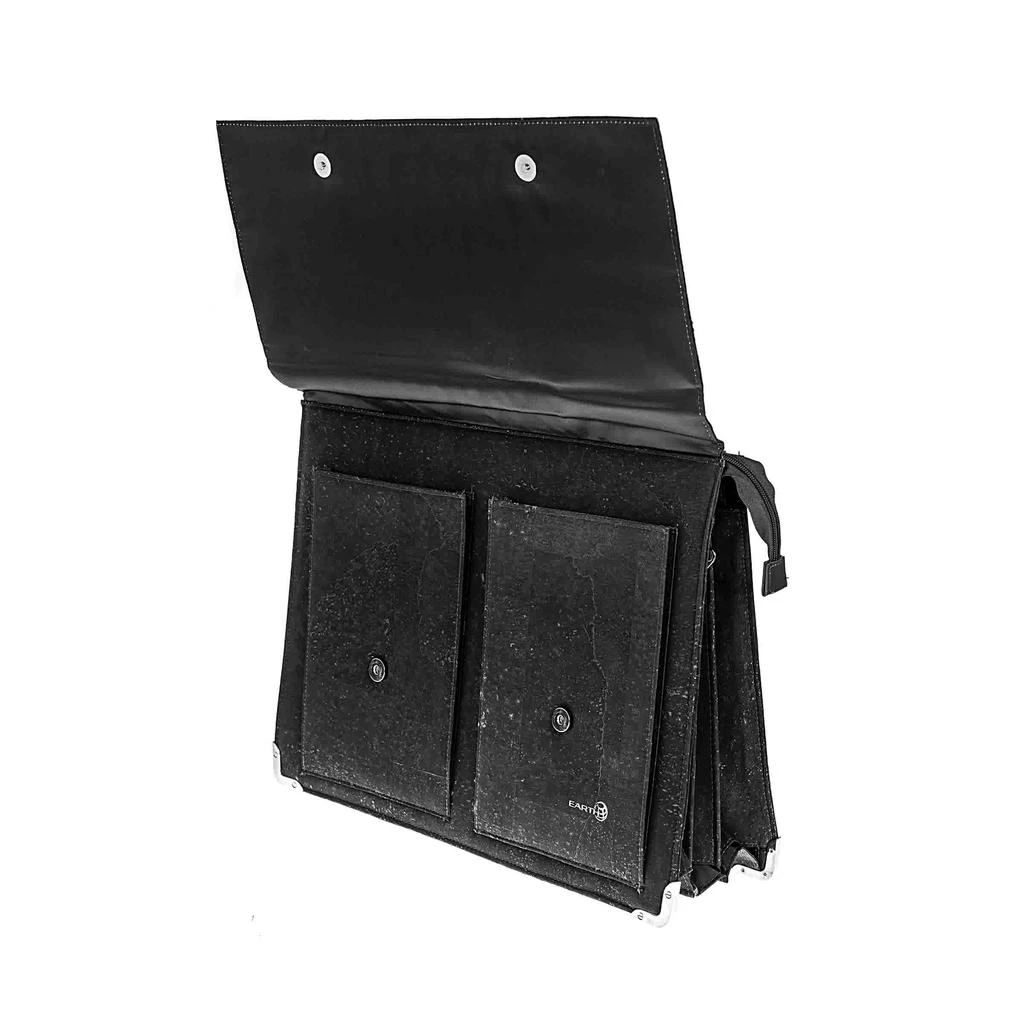 商品Earth Cork|Tondela Black Briefcase CK4002,价格¥1968,第2张图片详细描述