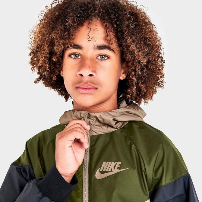 Kids' Nike Sportswear Windrunner Jacket商品第4张图片规格展示