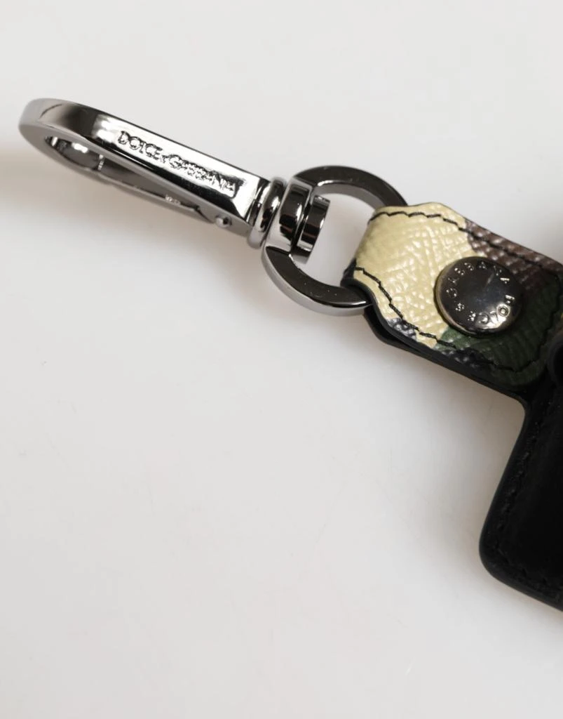 Dolce & Gabbana Multicolor Camouflage Leather Metal Accessory  Airpods Case 商品