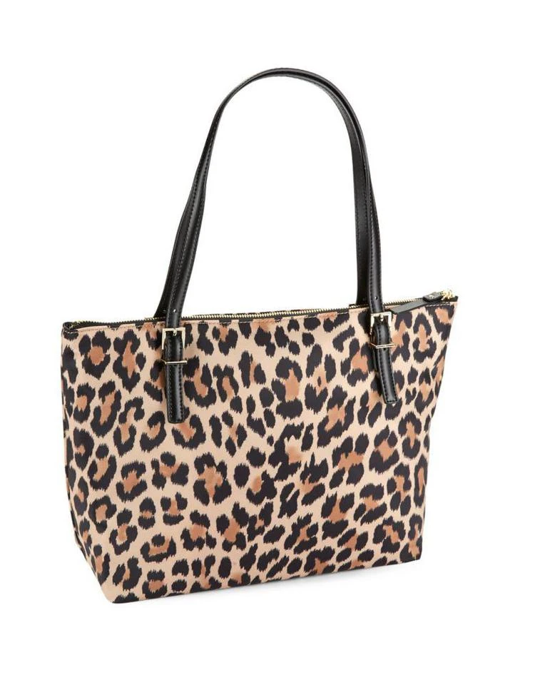 商品Kate Spade|Watson Lane Leopard Small Maya Tote,价格¥402,第5张图片详细描述
