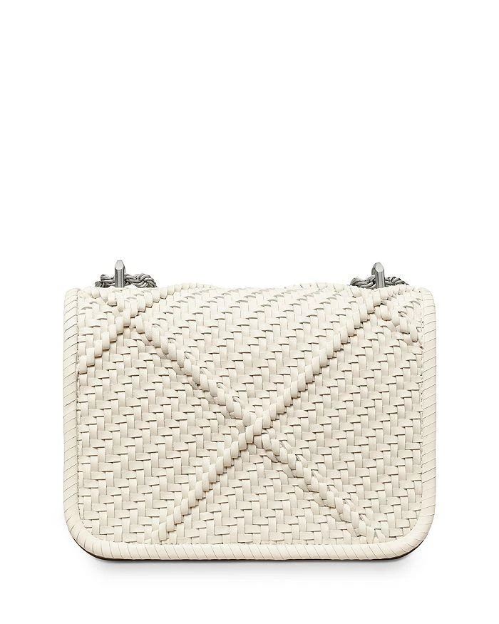 Eleanor Woven Leather Small Convertible Shoulder Bag 商品