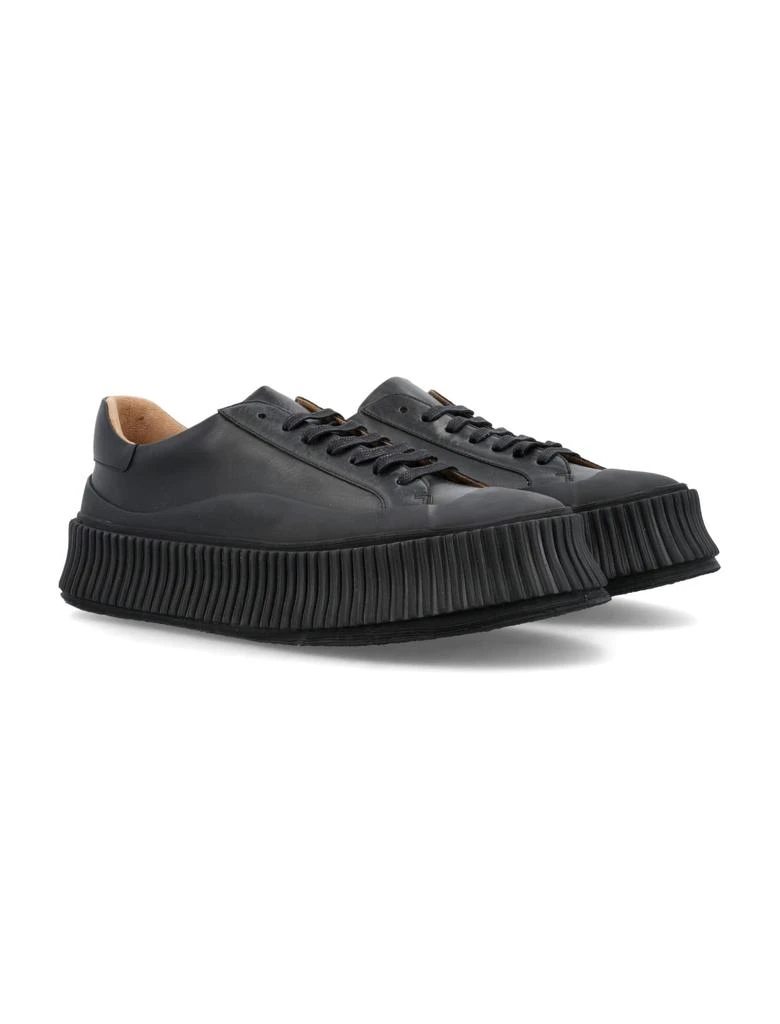 商品Jil Sander|Jil Sander Vulcanized Rubber Sole Sneakers,价格¥2927,第2张图片详细描述