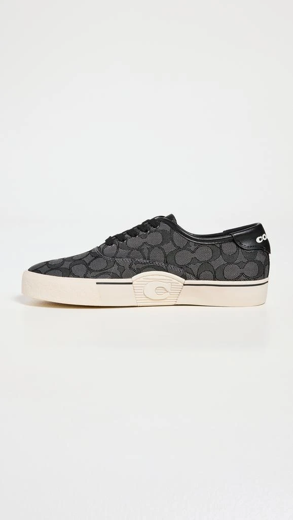 商品Coach|Coach New York Skate Lace-Up Sneakers in Signature Jaquard,价格¥615,第5张图片详细描述