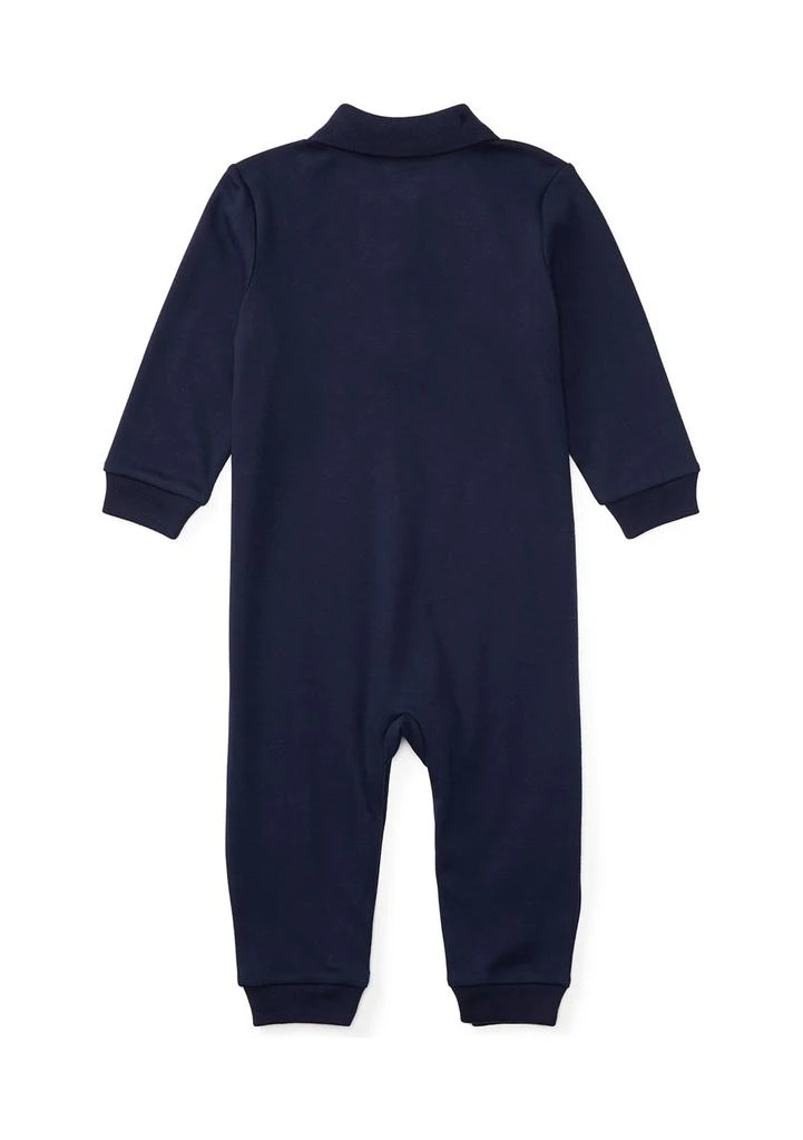 商品Ralph Lauren|Baby Boys Long Sleeve Solid Coverall,价格¥258,第2张图片详细描述