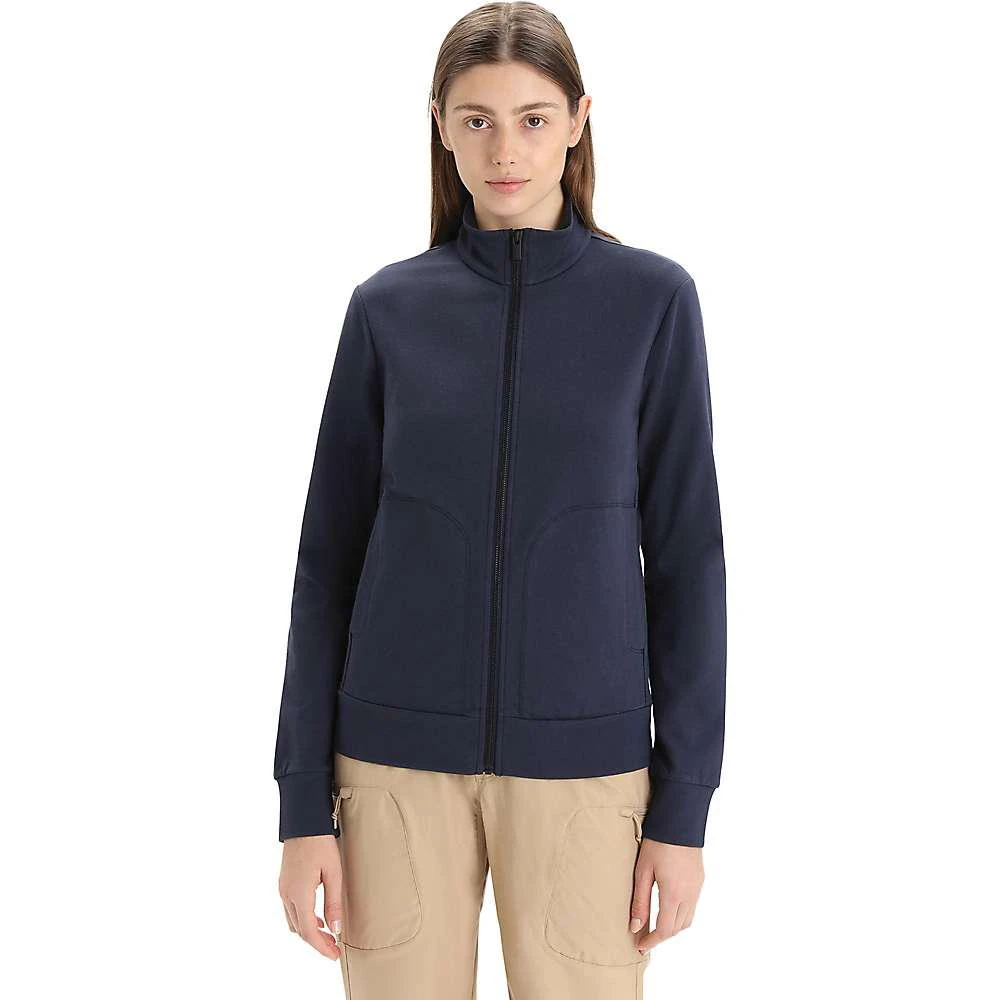 商品Icebreaker|Women's Central Classic LS Zip Sweatshirt,价格¥704,第1张图片