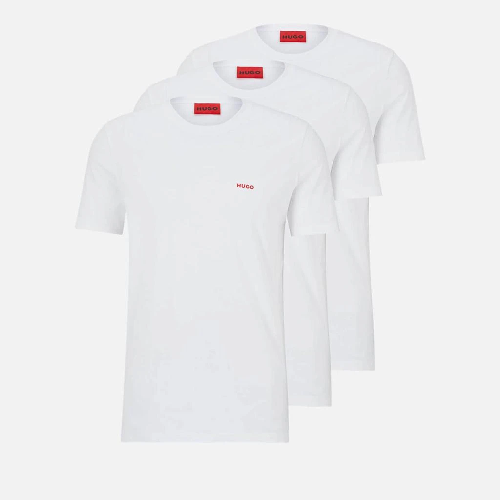 商品Hugo Boss|Boss Bodywear Logo Cotton T-Shirt 3-Pack,价格¥265,第1张图片