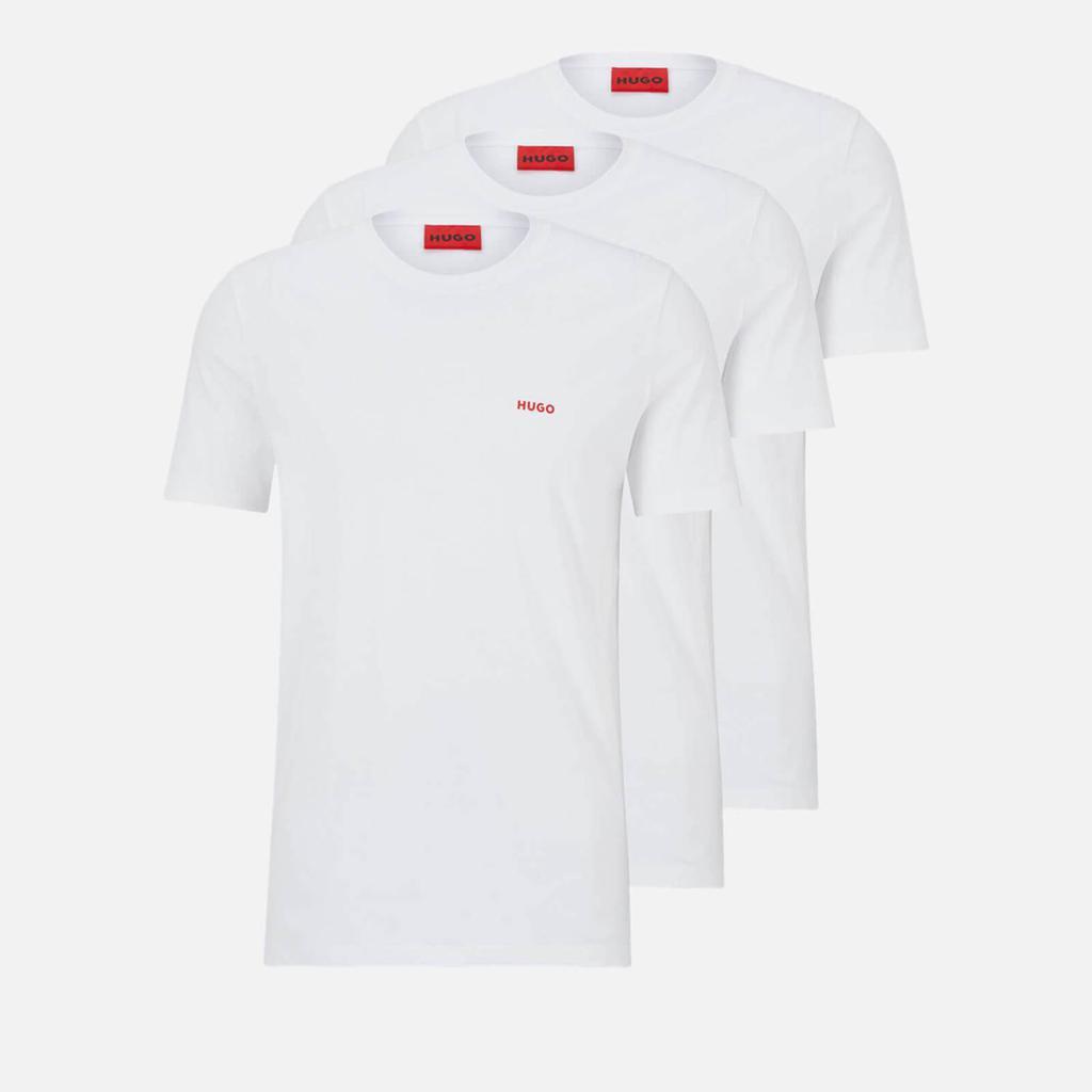 商品Hugo Boss|HUGO Bodywear Men's 3-Pack Crewneck T-Shirts - White,价格¥331,第1张图片