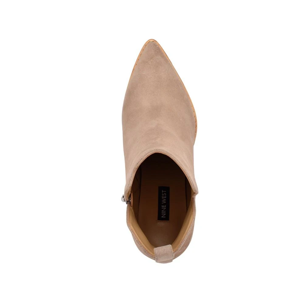 商品Nine West|Women's Birds Block Heel Booties,价格¥410,第4张图片详细描述