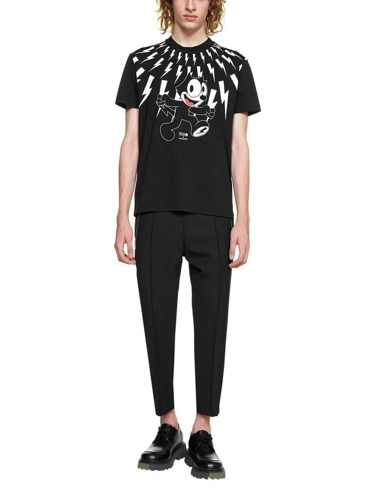 商品Neil Barrett|Neil Barrett X Felix The Cat Printed Crewneck T-Shirt,价格¥1556,第5张图片详细描述