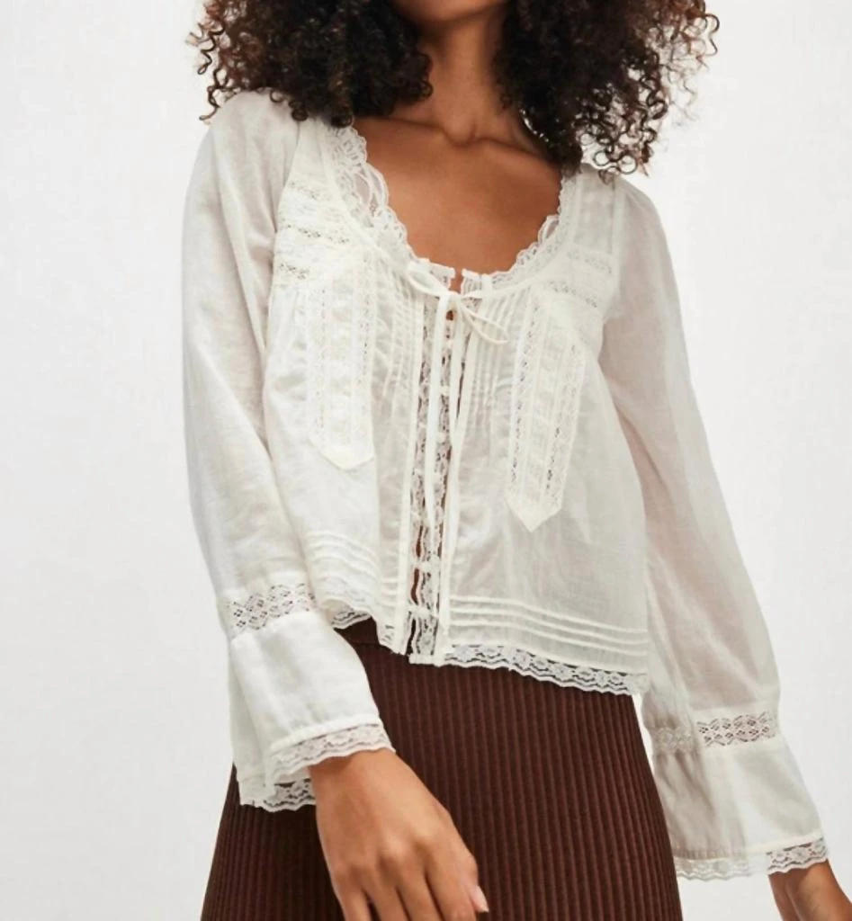 商品Free People|Free People - Evermore Blouse,价格¥591,第1张图片