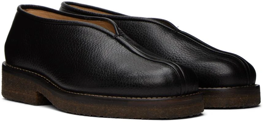 商品Lemaire|Black Piped Loafers,价格¥2252,第4张图片详细描述