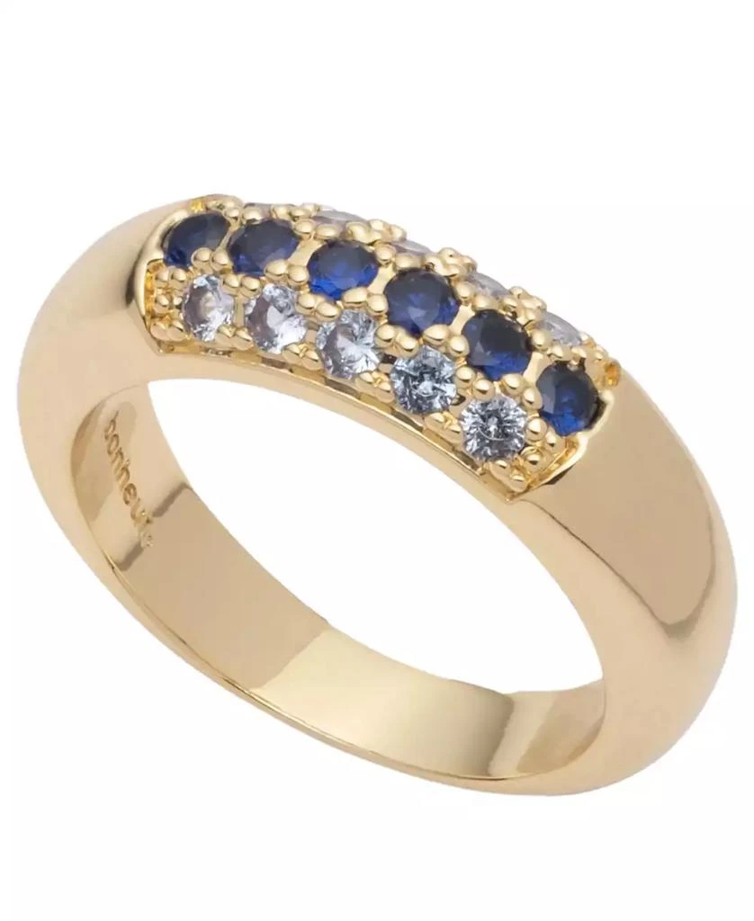 商品BONHEUR JEWELRY|Addison Blue Crystal Ring,价格¥587,第1张图片