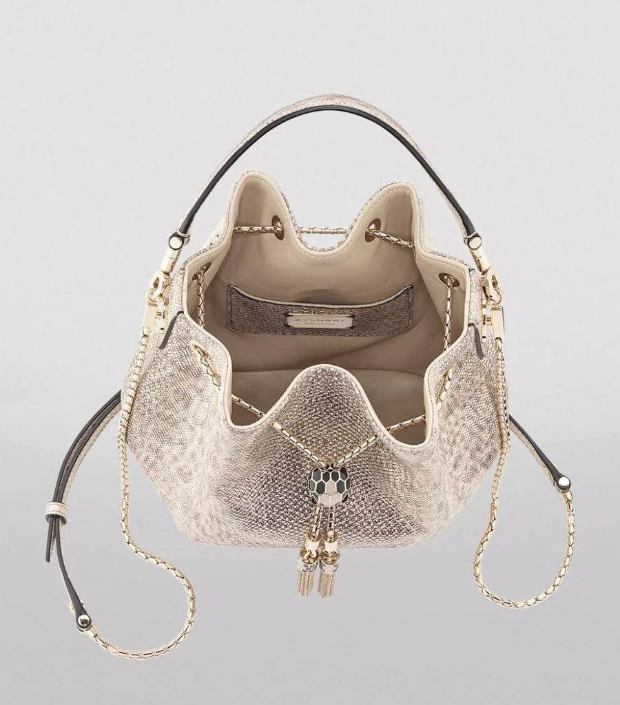 商品BVLGARI|Karung Serpenti Forever Bucket Bag,价格¥30650,第5张图片详细描述