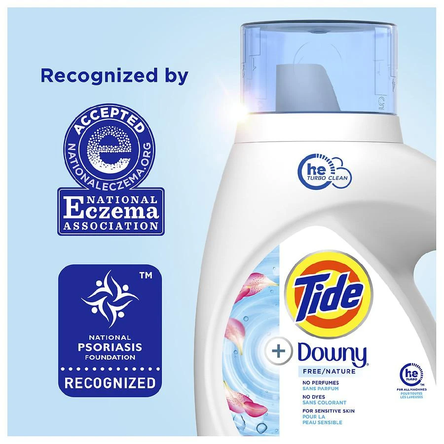 商品Tide|Downy Free, Liquid Laundry Detergent,价格¥97,第4张图片详细描述