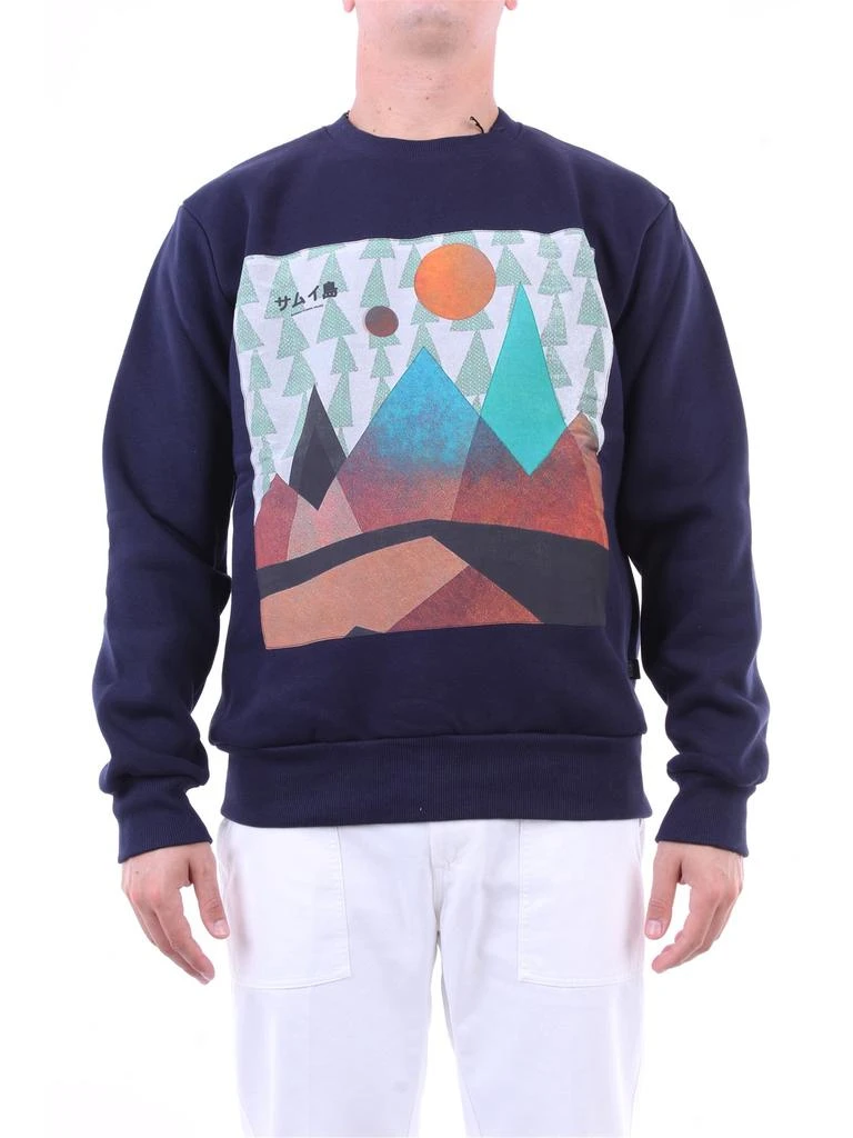 商品KO SAMUI TAILORS|KO SAMUI TAILORS Crewneck Men Navy blue,价格¥396,第1张图片