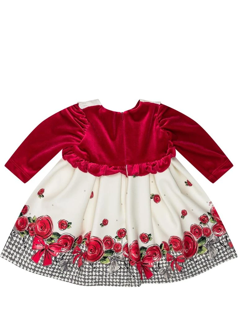 商品MONNALISA|Monnalisa Graphic-Printed Ruched Flared Dress,价格¥841,第2张图片详细描述