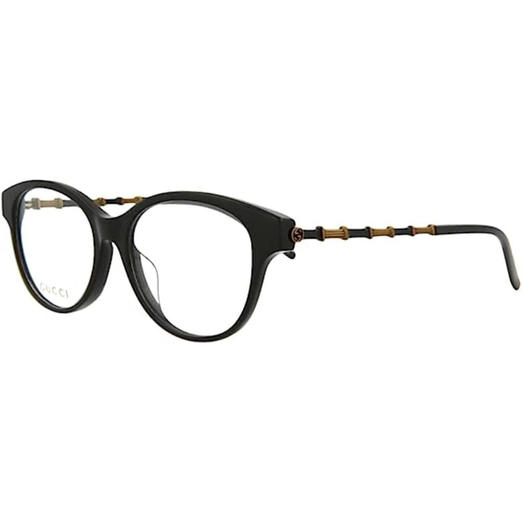 商品Gucci|Gucci Women's Eyeglasses - Black Cat Eye Full-Rim Plastic Frame | GUCCI GG0658OA 1,价格¥1337,第1张图片